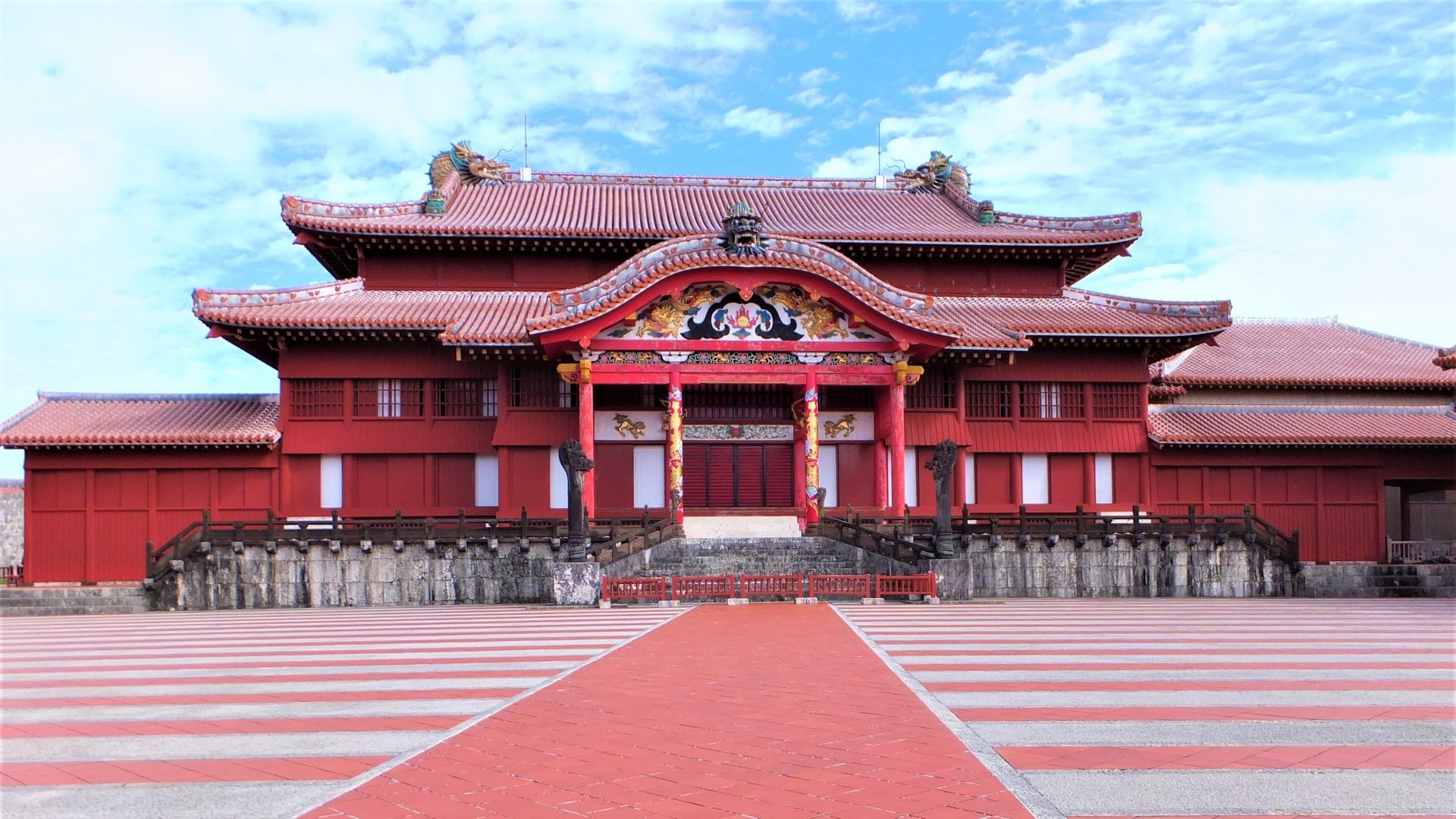 焼失前の首里城